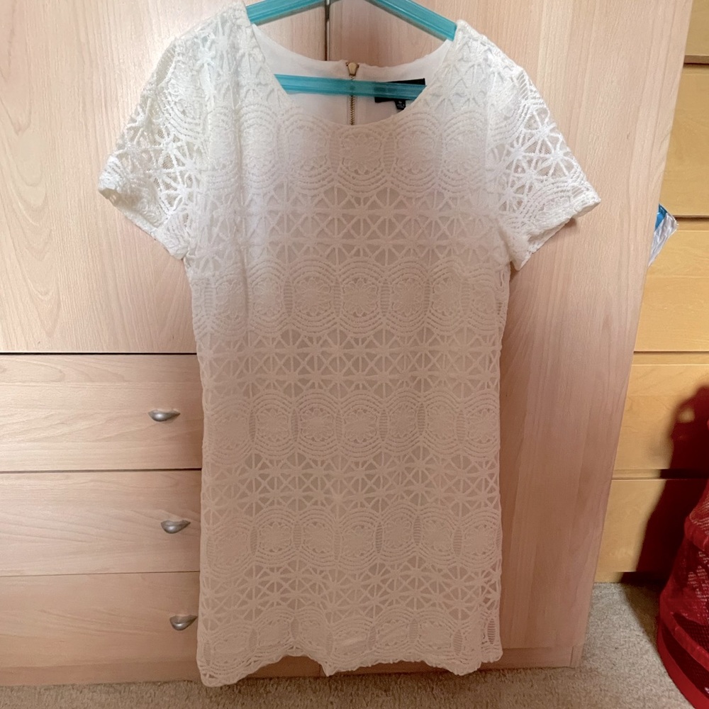 Lulus White Shift Dress